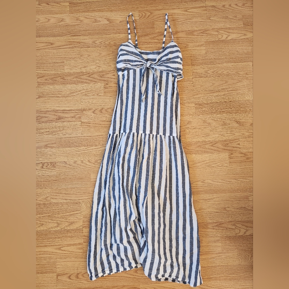 Nautical Striped Blue and White Sundress